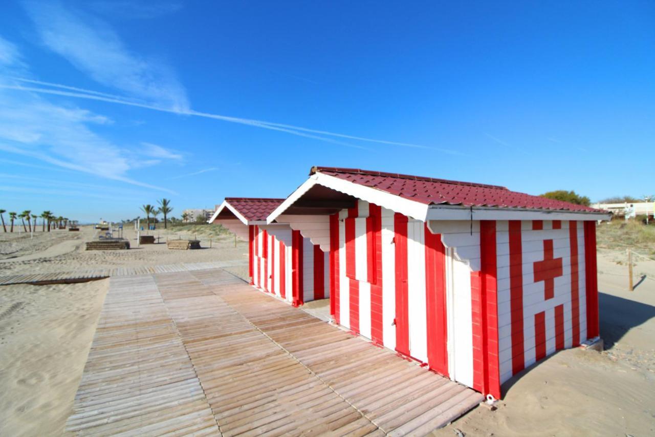 Global Properties, Apartamento De 2 Habitaciones Con Gran Terraza En Gran Canet Canet d'En Berenguer ภายนอก รูปภาพ