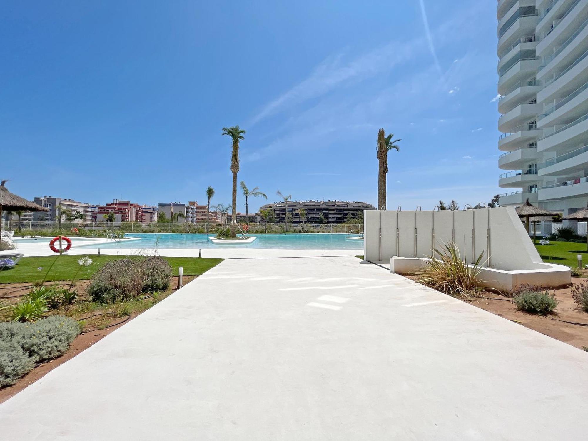 Global Properties, Apartamento De 2 Habitaciones Con Gran Terraza En Gran Canet Canet d'En Berenguer ภายนอก รูปภาพ